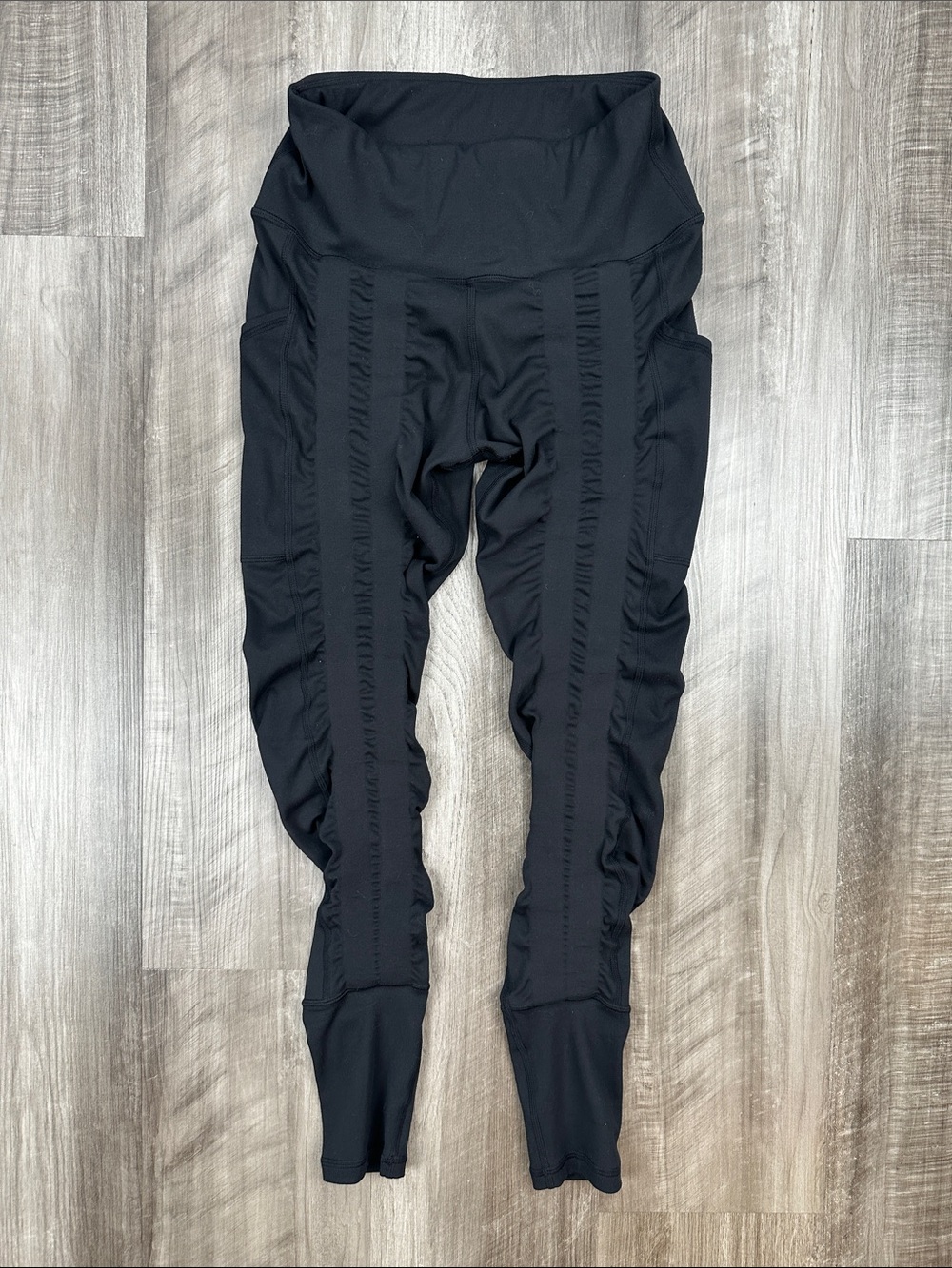 Sweetflexx High Rise Pockets Full Length Resistance Leggings - 6